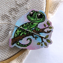 Load image into Gallery viewer, WOOD Needle Minder NOT CLAY please read description, Hand painted wood.