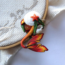 Load image into Gallery viewer, NEEDLE MINDER Flame Mermaid Tail 63