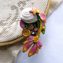 Load image into Gallery viewer, NEEDLE MINDER Sunset Rose Mermaid Tail 64