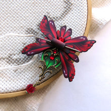 Load image into Gallery viewer, NEEDLE MINDER July Ruby Moth 32