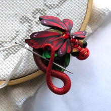 Load image into Gallery viewer, NEEDLE MINDER July Ruby Dragon 48