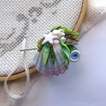 Load image into Gallery viewer, NEEDLE MINDER, Seashell Mermaid Treasure 63