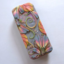 Load image into Gallery viewer, NEEDLE CASE Opal Dragon's Lair, Slide Top Tin 46