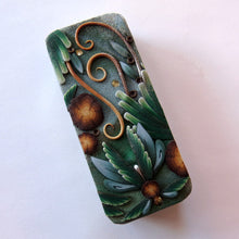 Load image into Gallery viewer, NEEDLE CASE Forest Frost Dragon's Lair, Slide Top Tin 10