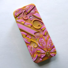 Load image into Gallery viewer, NEEDLE CASE Sunset Rose Dragon's Lair, Slide Top Tin 4