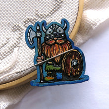 Load image into Gallery viewer, WOOD Needle Minder NOT CLAY please read description, Hand painted wood.