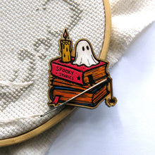 Load image into Gallery viewer, WOOD Needle Minder NOT CLAY please read description, Hand painted wood.