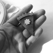 Load image into Gallery viewer, WOOD Needle Minder NOT CLAY please read description, Hand painted wood.