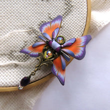Load image into Gallery viewer, NEEDLE MINDER Orange and Purple Butterfly 35
