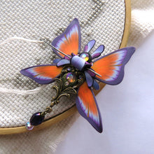 Load image into Gallery viewer, NEEDLE MINDER Orange and Purple Butterfly 46
