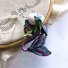 Load image into Gallery viewer, NEEDLE MINDER  Blackberry Mermaid Tail 7
