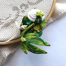 Load image into Gallery viewer, NEEDLE MINDER  August - Peridot Mermaid Tail 23
