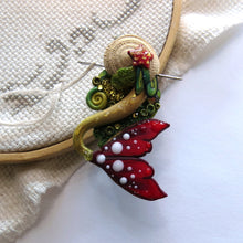 Load image into Gallery viewer, NEEDLE MINDER  Woodsy Mermaid Tail 29
