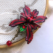 Load image into Gallery viewer, NEEDLE MINDER July Ruby Moth 31
