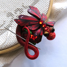 Load image into Gallery viewer, NEEDLE MINDER July Ruby Dragon 12
