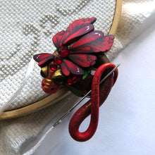 Load image into Gallery viewer, NEEDLE MINDER July Ruby Dragon 17
