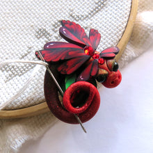 Load image into Gallery viewer, NEEDLE MINDER July Ruby Dragon 19
