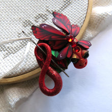 Load image into Gallery viewer, NEEDLE MINDER July Ruby Dragon 40
