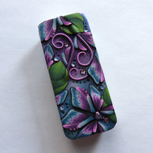 Load image into Gallery viewer, NEEDLE CASE Blackberry Dragon's Lair, Slide Top Tin 36
