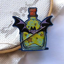 Load image into Gallery viewer, WOOD Needle Minder NOT CLAY please read description, Hand painted wood.
