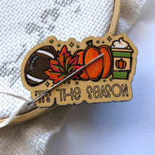 Load image into Gallery viewer, WOOD Needle Minder NOT CLAY please read description, Hand painted wood.
